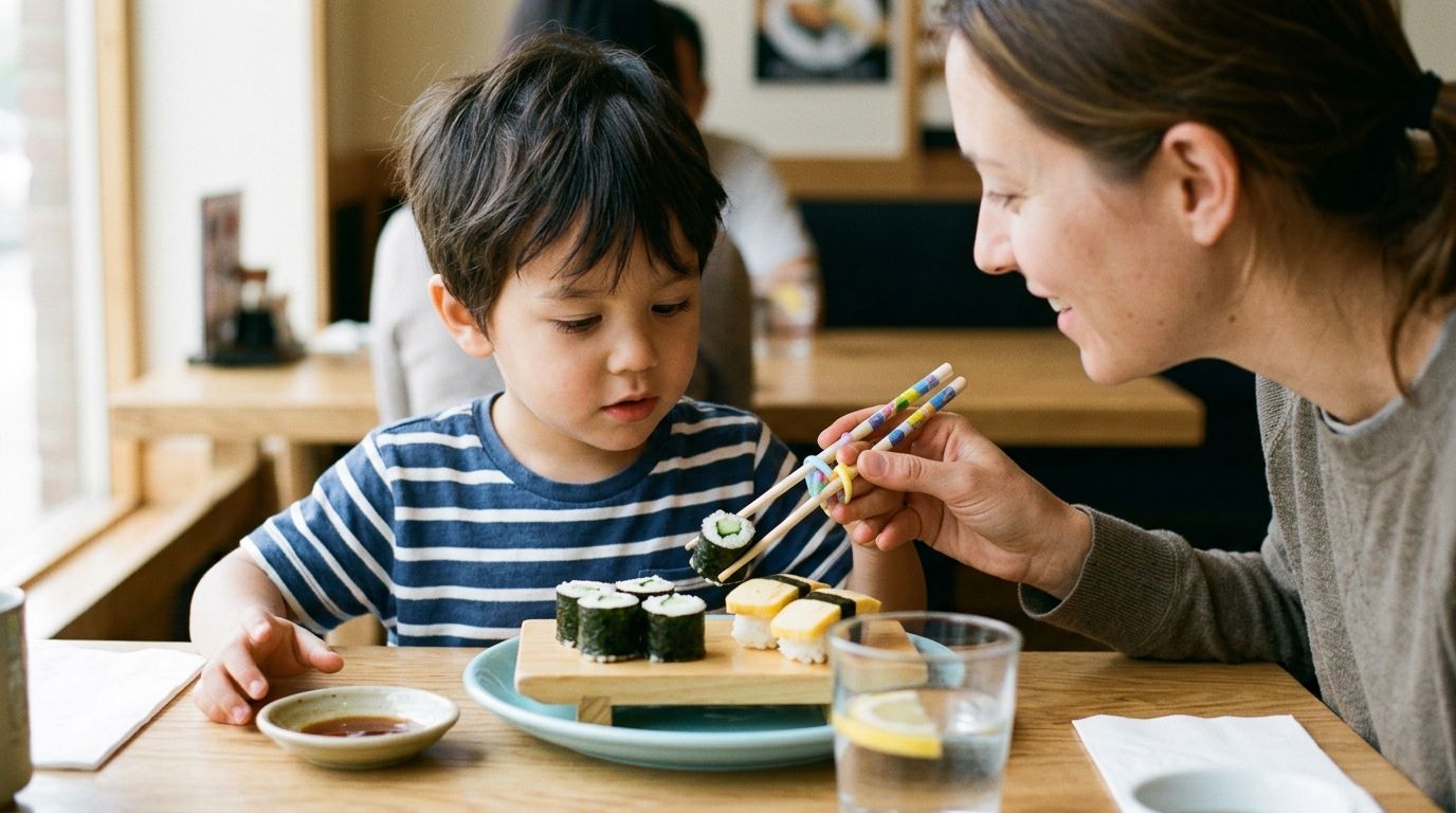 Kiedy dziecko może zacząć jeść sushi? Fakty i mity