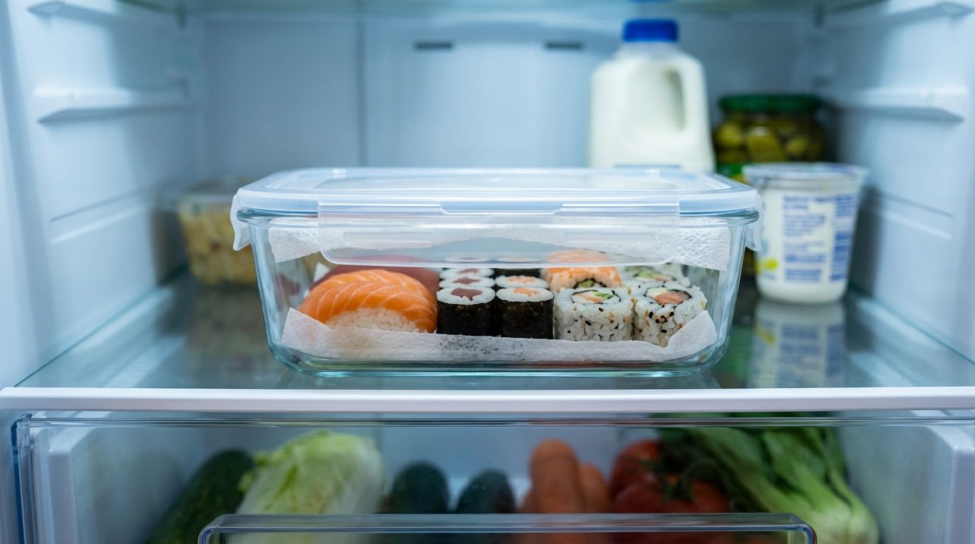 Jak prawidłowo przechowywać sushi w lod&oacute;wce?