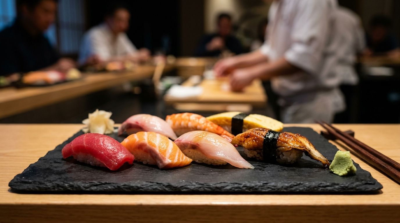 Klasyczne rodzaje neta w nigiri