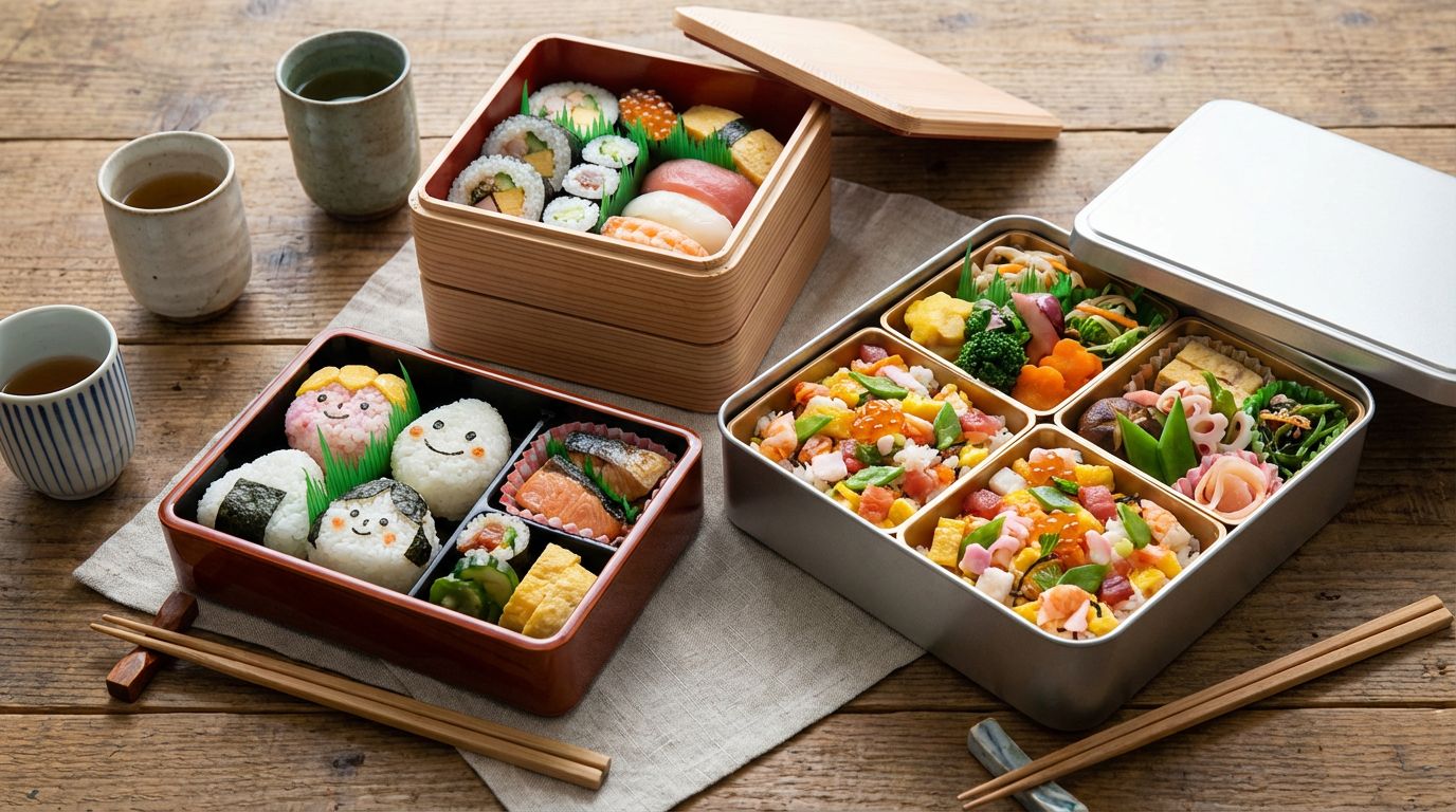 Tradycje bento box w Japonii – jak komponować lunch boxy z sushi na różne okazje