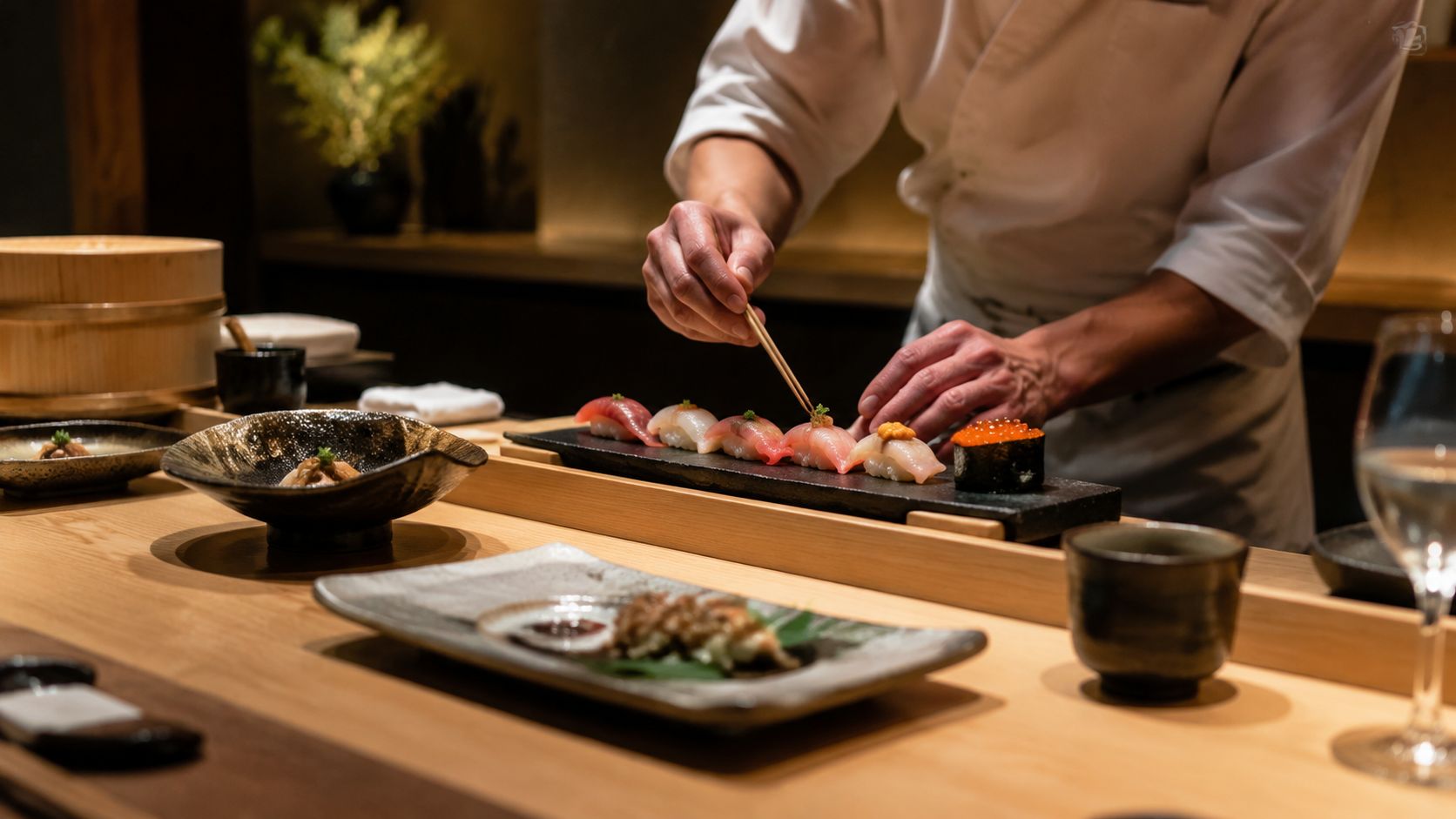 Jak przebiega kolacja Omakase?