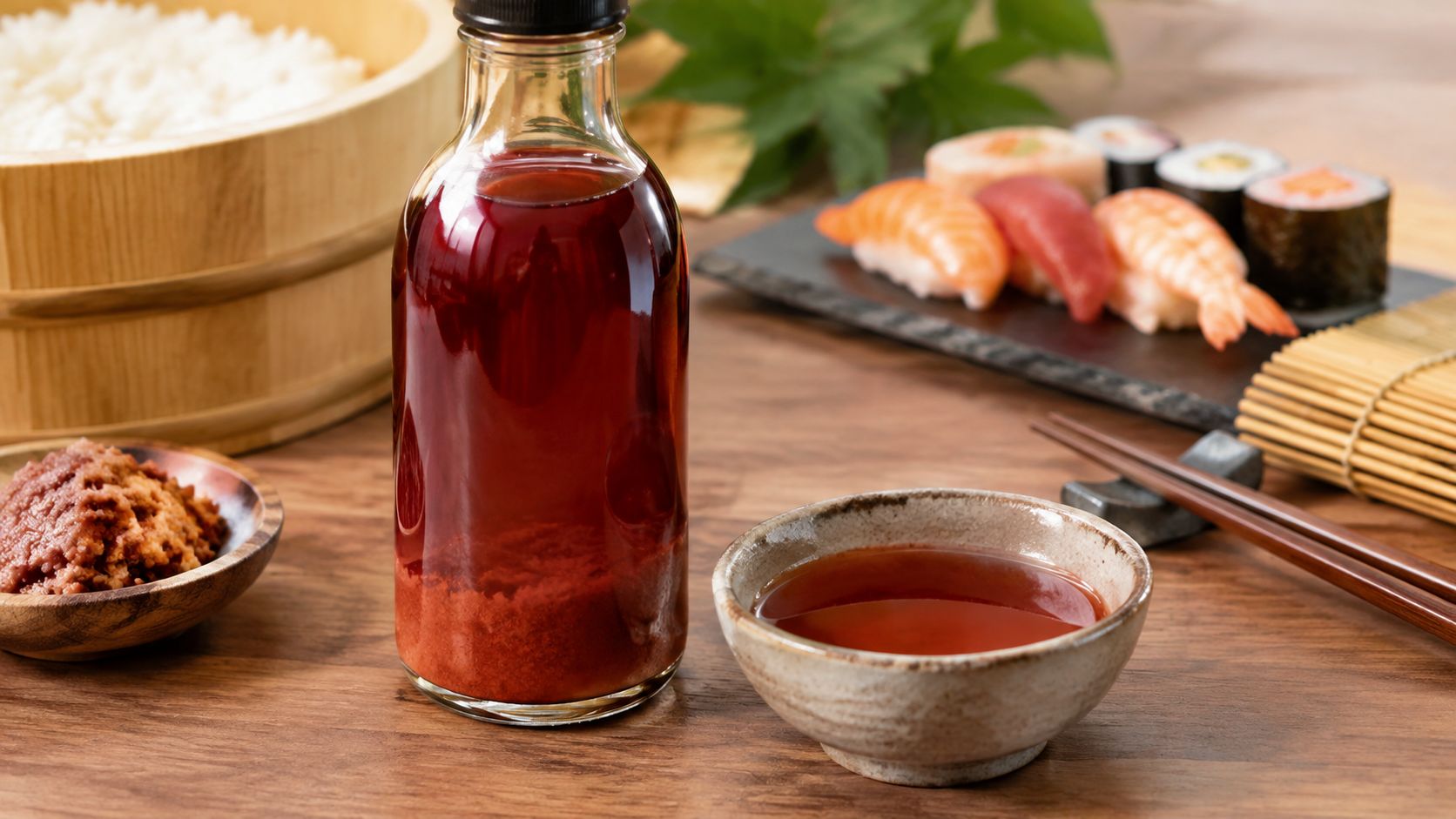 2. Akazu &ndash; czerwony ocet z osadu sake