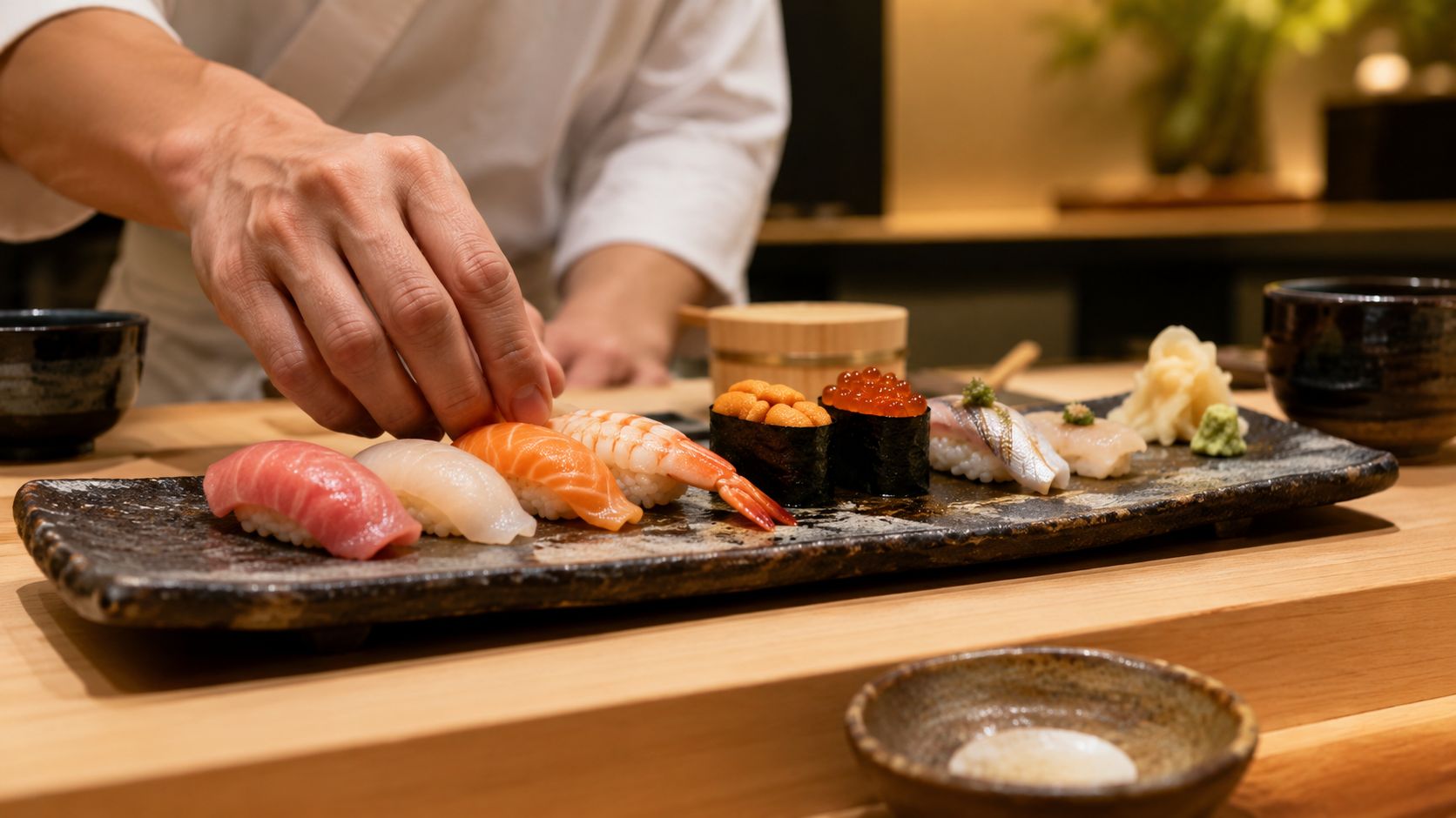 Omakase: na czym polega wyjątkowe menu degustacyjne sushi?